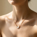 ButterLuxe Butterfly Jewelry Set with Necklace, Bracelet, Ring and Earrings