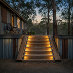 PathGlow Solar LED Step Lights for Outdoor Stairs and Pathways