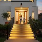 PathGlow Solar LED Step Lights for Outdoor Stairs and Pathways