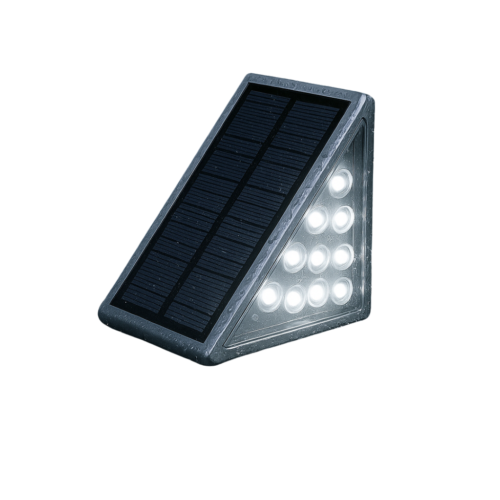 PathGlow Solar LED Step Lights for Outdoor Stairs and Pathways