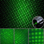 Premium Green Laser Pointer with USB Charging | 532nm Beam for Presentations and Stargazing