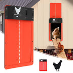 CoopGuard Automatic Chicken Coop Door with Light Sensor Control