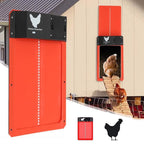 CoopGuard Automatic Chicken Coop Door with Light Sensor Control