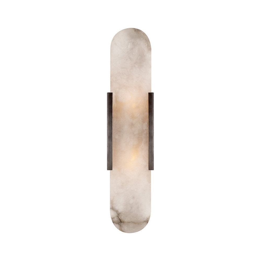 StoneAura LED Marble Wall Sconce for Hallway Bedroom and Living Room