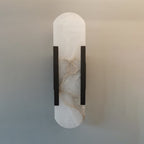 StoneAura LED Marble Wall Sconce for Hallway Bedroom and Living Room