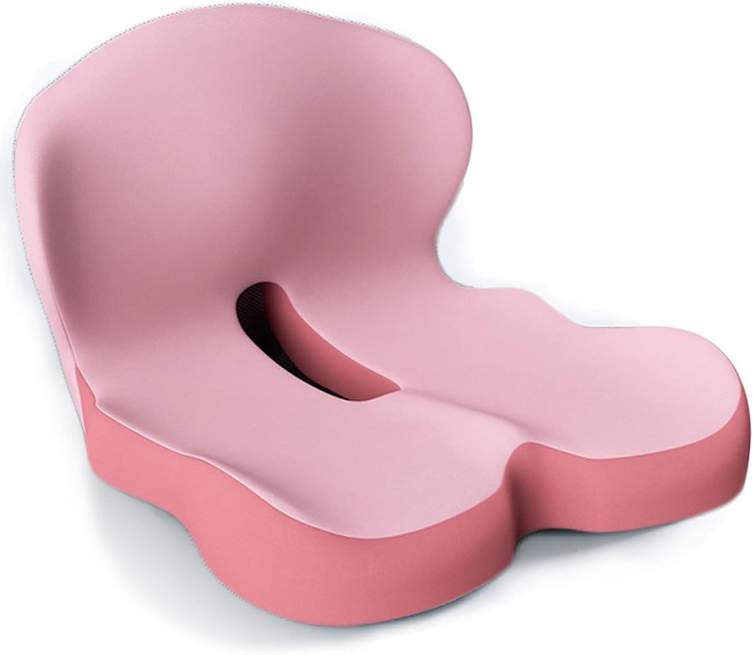 ErgoNest Memory Foam Seat Cushion with Washable Cover for Office Car