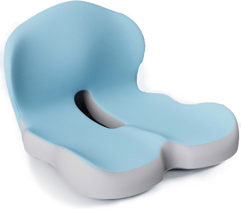 ErgoNest Memory Foam Seat Cushion with Washable Cover for Office Car