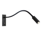 FlexBeam LED Gooseneck Wall Reading Light for Bedroom and Study