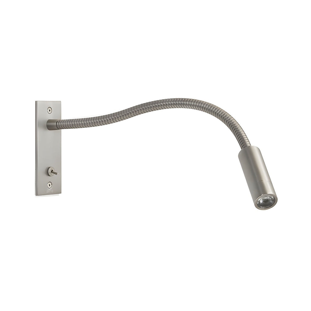 FlexBeam LED Gooseneck Wall Reading Light for Bedroom and Study