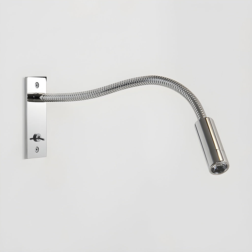 FlexBeam LED Gooseneck Wall Reading Light for Bedroom and Study