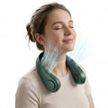CoolNeck Wearable Air Circulation Fan - Hands Free, 5 Speed Settings