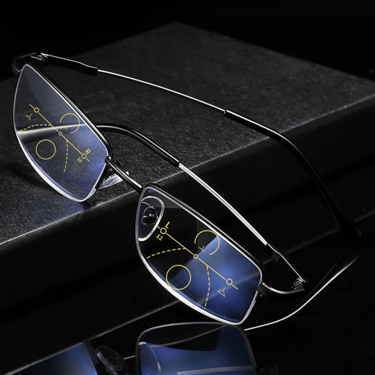 ClearVista Adaptive Reading Glasses with Anti-Glare Lenses