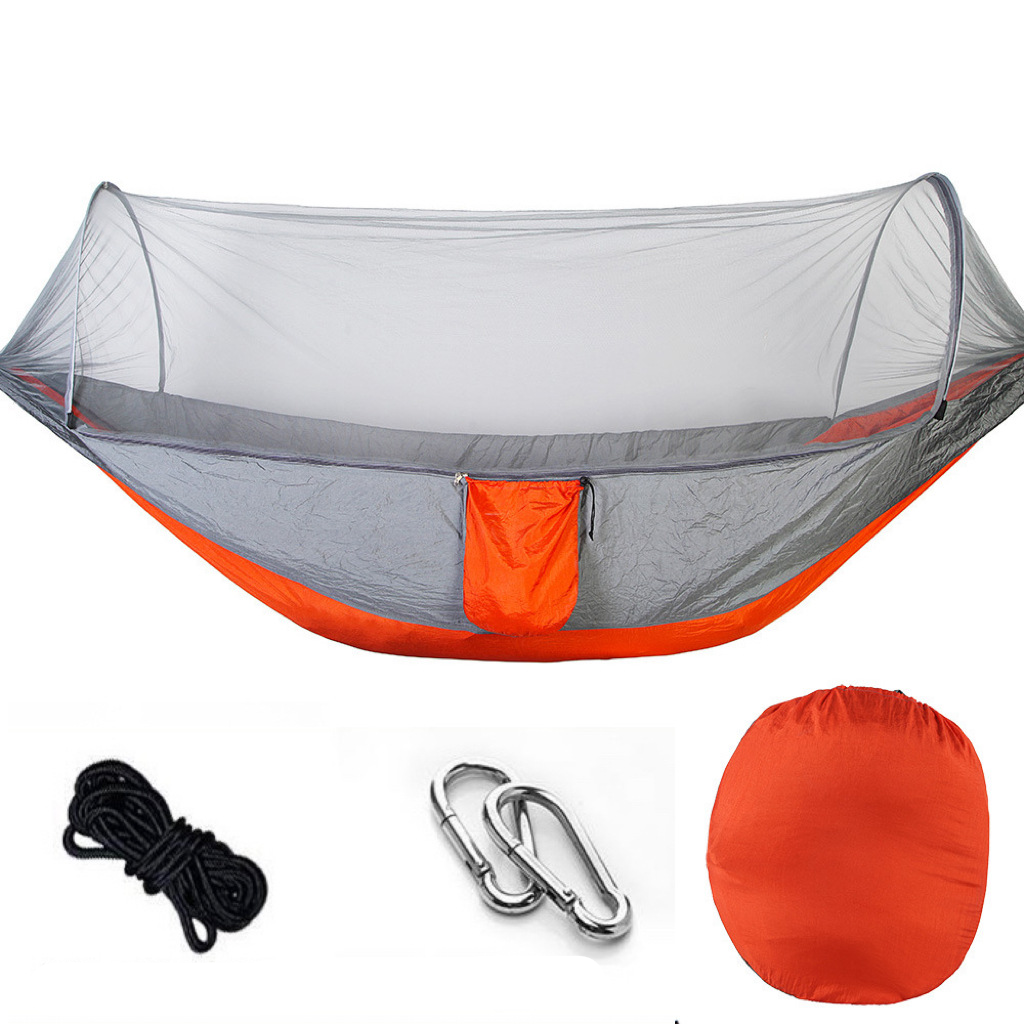 SkyRest Camping Hammock | Lightweight Hammock with Mosquito Net & Rain Tarp
