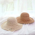 SunLoom Wide Brim Straw Sun Hat for Women Summer Style