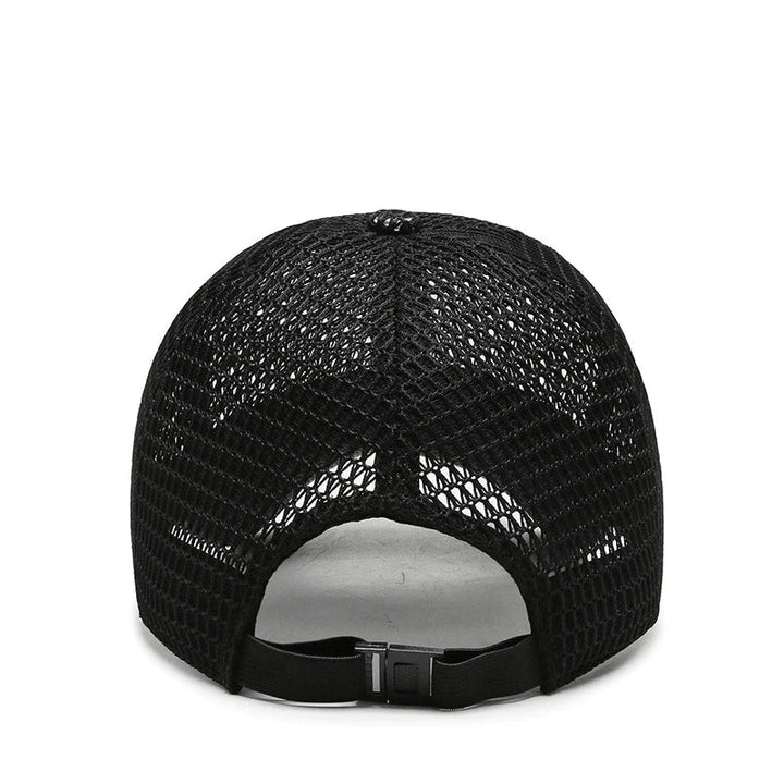 AirVent Breathable Mesh Cap with Adjustable Strap for Summer