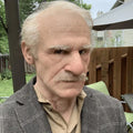 Realistic Old Man Latex Costume Mask for Adults