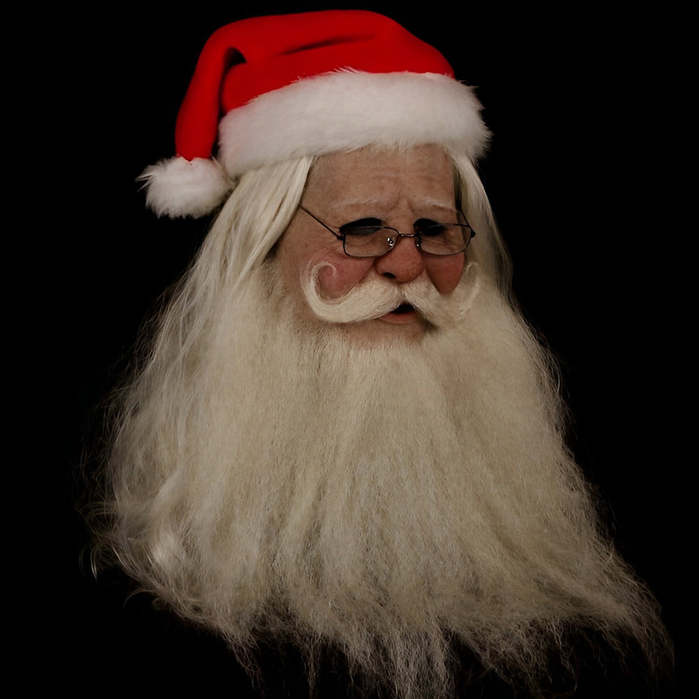 Realistic Old Man Latex Costume Mask for Adults