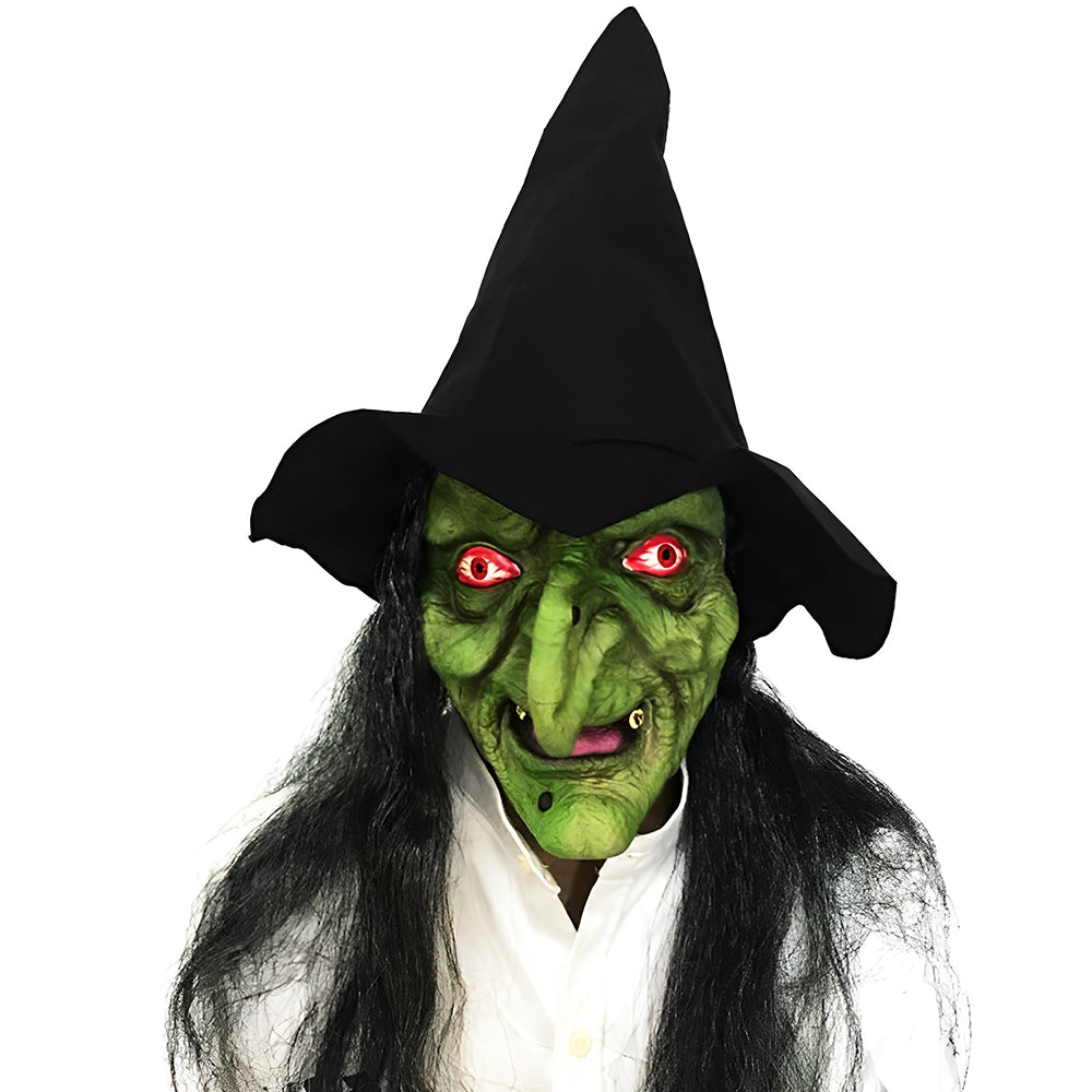 Realistic Old Man Latex Costume Mask for Adults