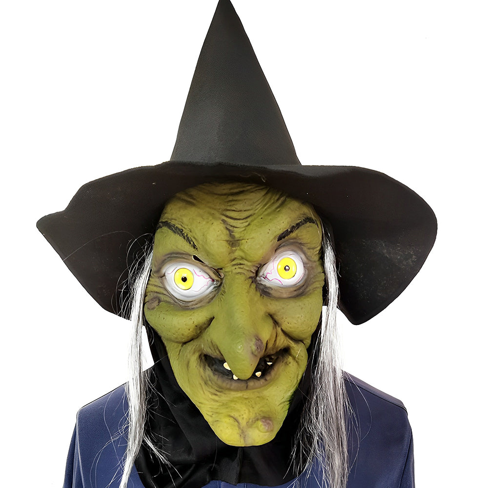 Realistic Old Man Latex Costume Mask for Adults