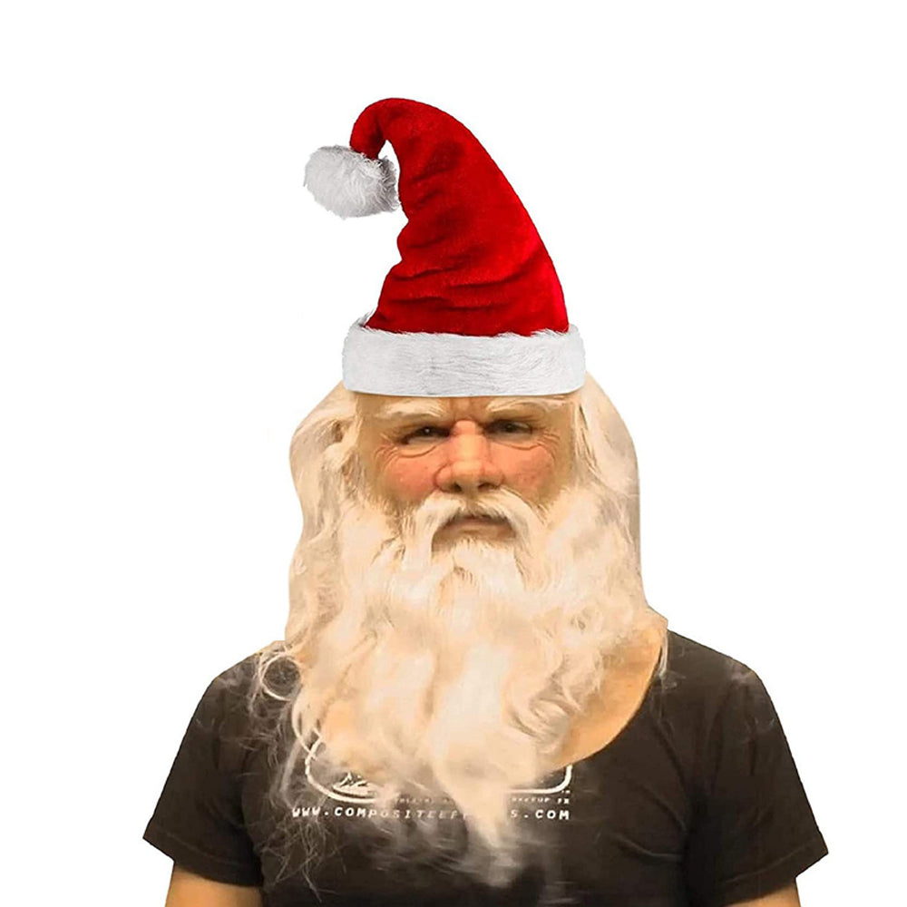Realistic Old Man Latex Costume Mask for Adults
