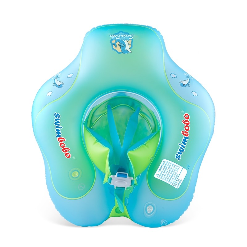 SunnyFloat Baby Swim Ring with Removable Sunshade