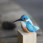NordPerch Wooden Bird Figurines Scandinavian Home Decor Set