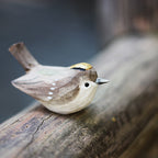 NordPerch Wooden Bird Figurines Scandinavian Home Decor Set