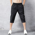 CoastFlex Men's Quick-Dry Long Swim Shorts with Comfortable Fit