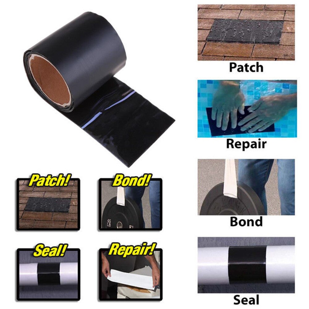 SealPro Waterproof Repair Tape Strong Self Adhesive Roll
