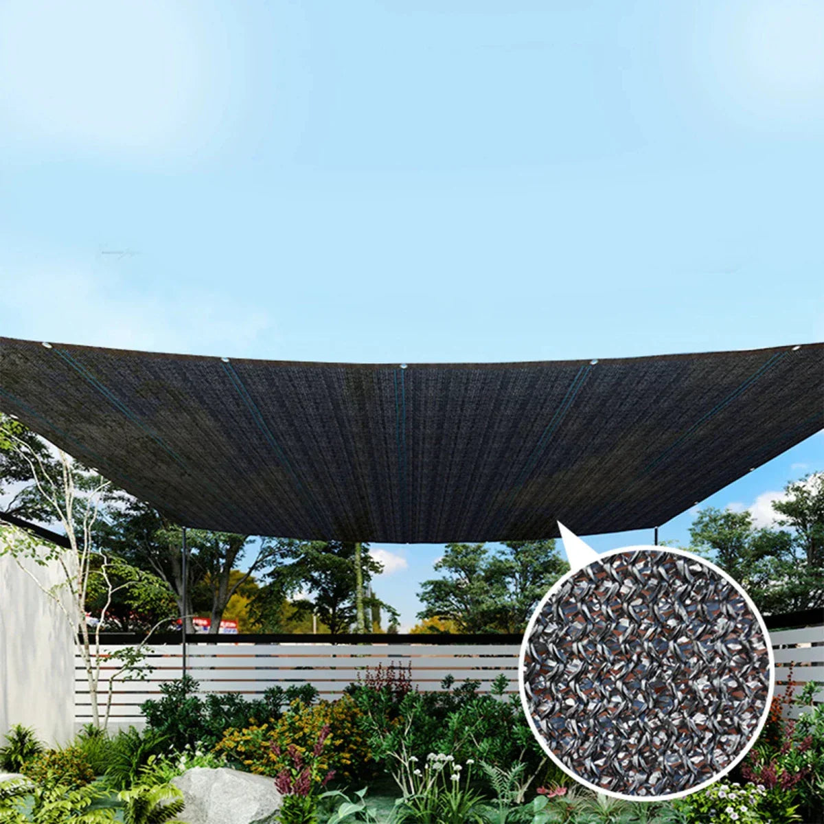 SunWeave UV Shade Net for Garden Patio Balcony and Greenhouse