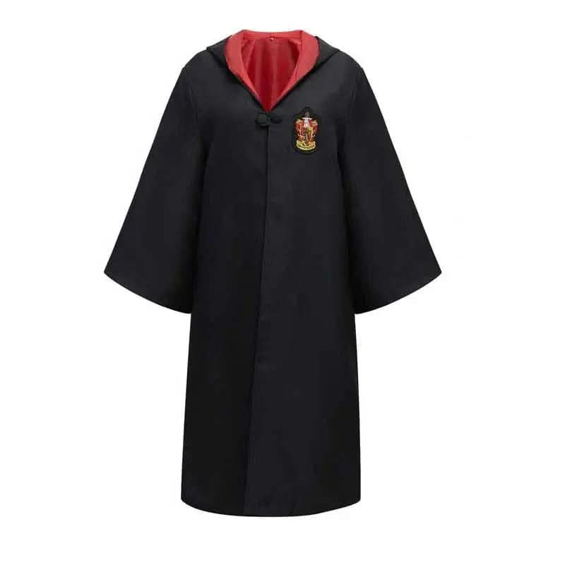 Enchanted House Wizard Robe Set with Cloak, Wand & Accessories