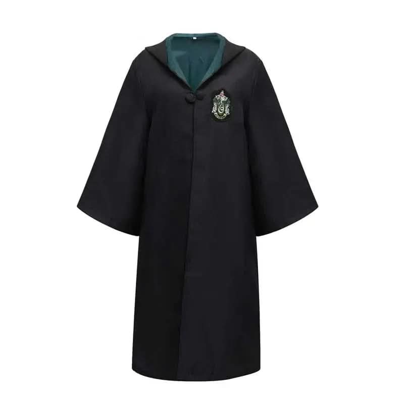 Enchanted House Wizard Robe Set with Cloak, Wand & Accessories