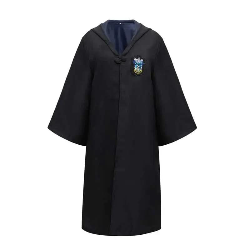 Enchanted House Wizard Robe Set with Cloak, Wand & Accessories