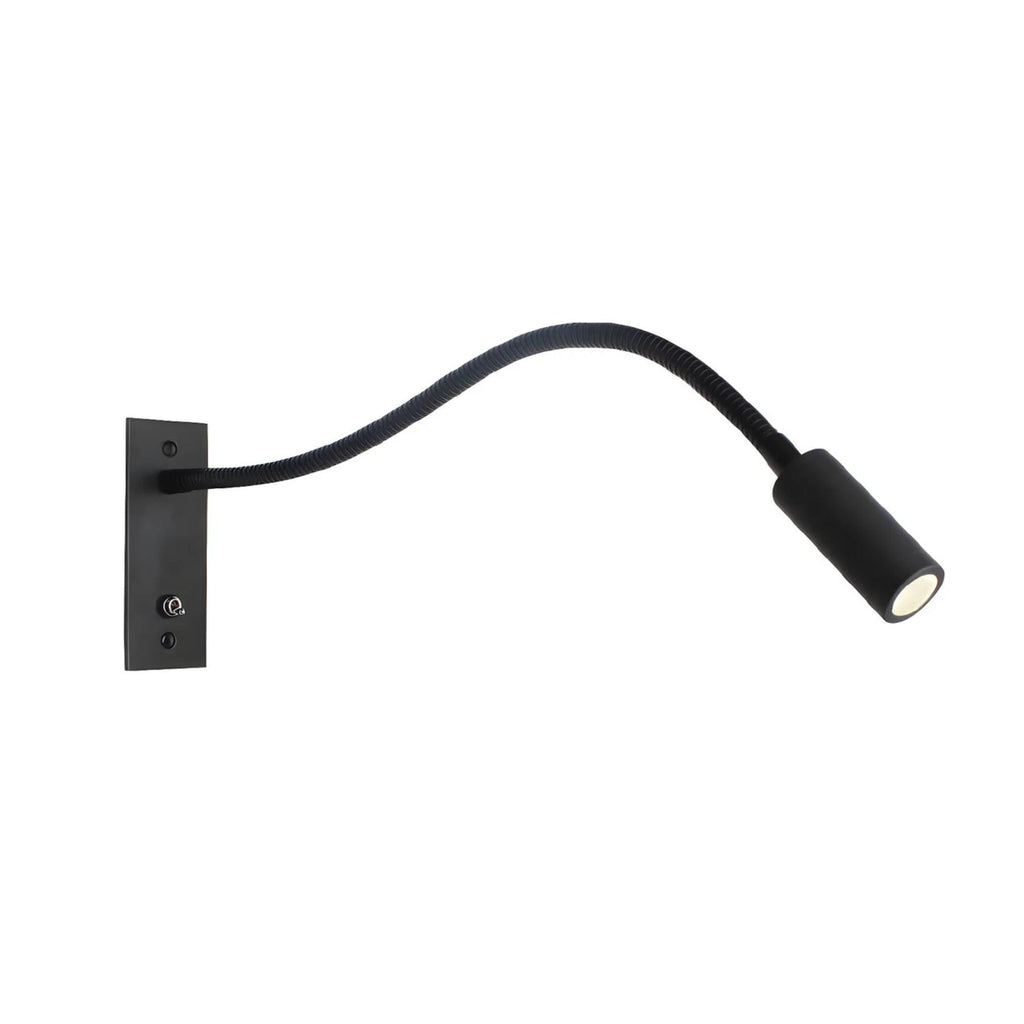FlexBeam LED Gooseneck Wall Reading Light for Bedroom and Study