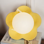 Coloured Glass Wall and Ceiling Light Fixture