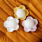 Coloured Glass Wall and Ceiling Light Fixture
