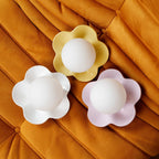 Coloured Glass Wall and Ceiling Light Fixture