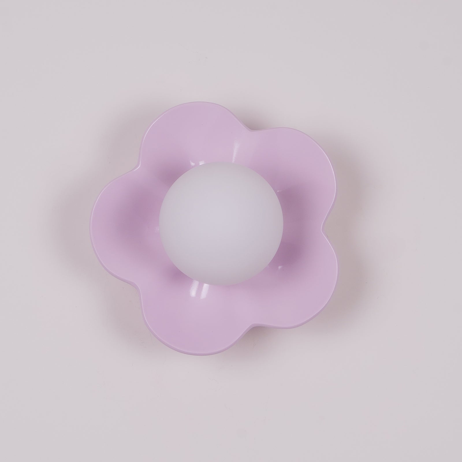 Coloured Glass Wall and Ceiling Light Fixture