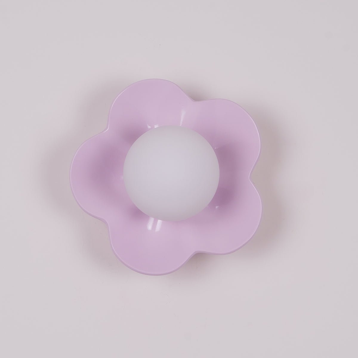 Coloured Glass Wall and Ceiling Light Fixture