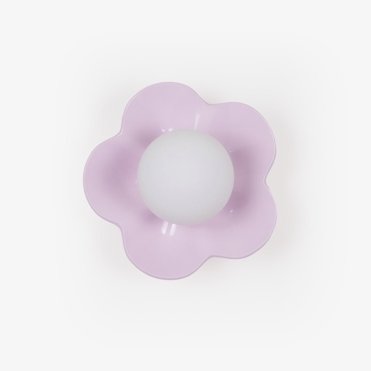 Coloured Glass Wall and Ceiling Light Fixture
