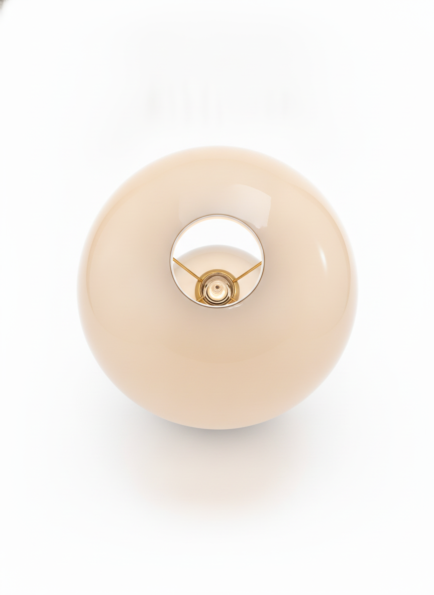 Lampada da tavolo Fungo Bianco Elegante