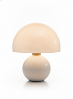 Lampada da tavolo Fungo Bianco Elegante
