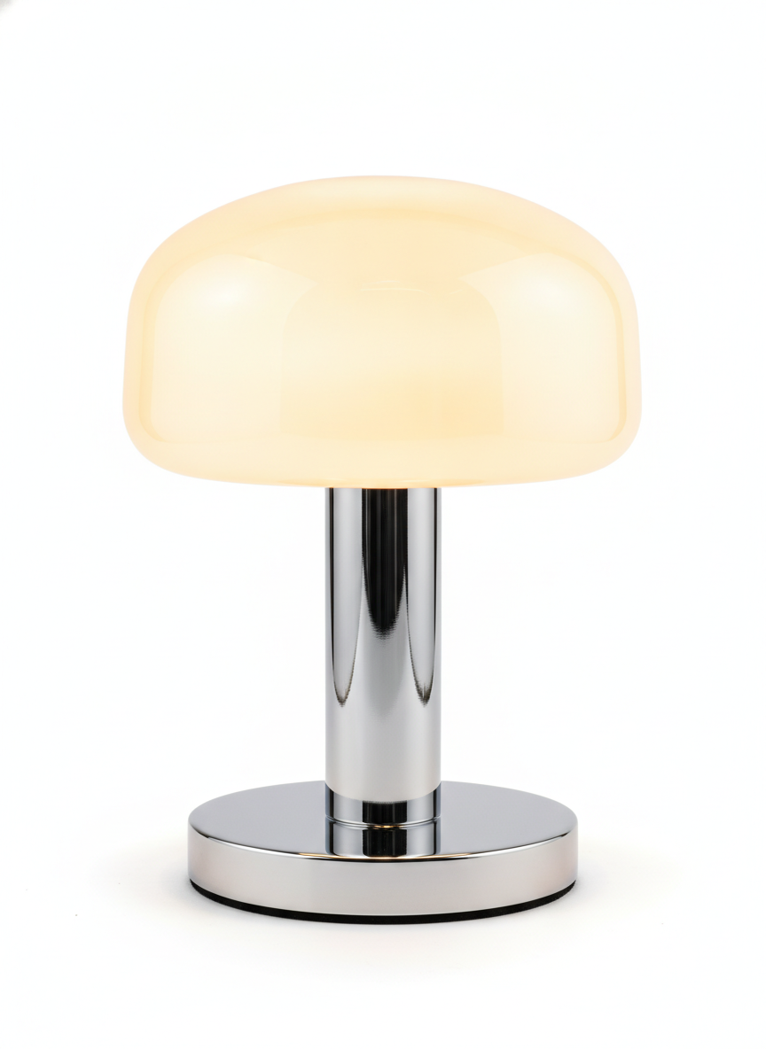 Lampada da tavolo Sphere dal design minimalista in stile Bauhaus