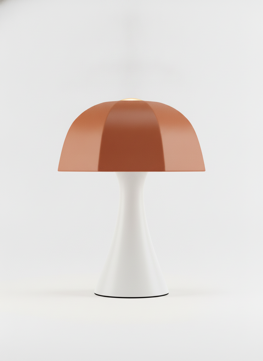 Lampada da tavolo a LED a forma di fungo per il comodino e l'arredamento della casa