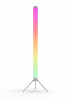 Lampada da terra angolare con LED RGB dimmerabile e telecomando