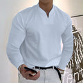 CrestVale Men's Classic Button Up Shirt for Business and Casual Wear