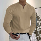 CrestVale Men's Classic Button Up Shirt for Business and Casual Wear