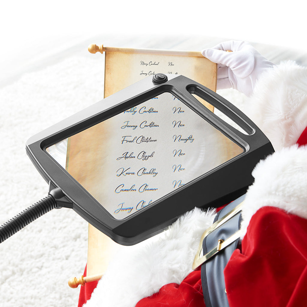 ClearView LED Reading Lamp with Magnifier