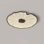 LotoLume Plafonnier LED Design Feuille de Lotus