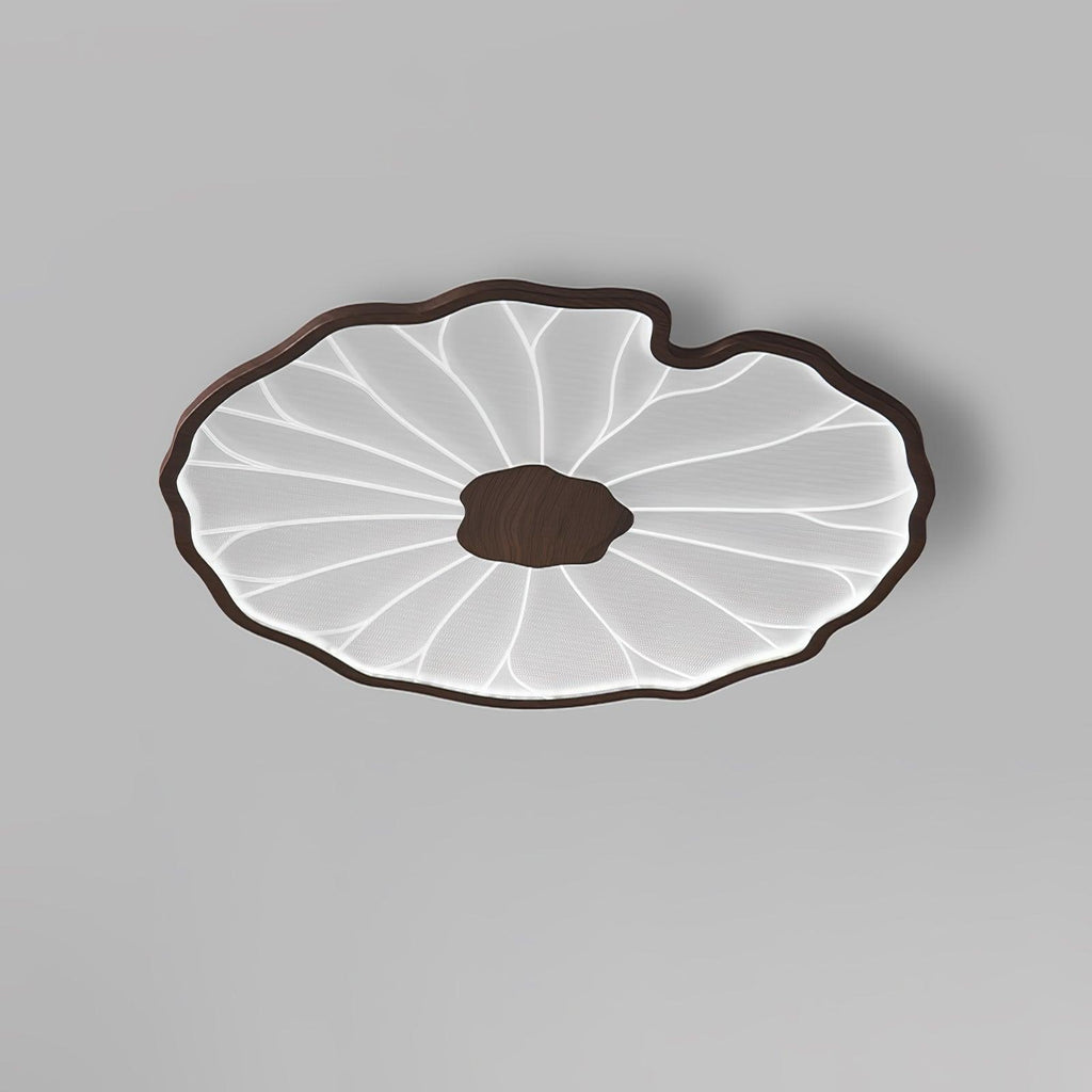 LotoLume LED Ceiling Light Lotus Leaf Design